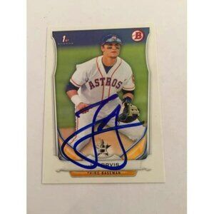 2014 Bowman Draft Picks & Prospects JD Davis Astros #DP81 IP Autograph (026)